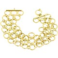 14k Yellow Gold Cleopatra Bracelet