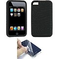 Apple Touch Black Silicone Skin Case Protector