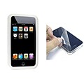 Apple Touch White Silicone Skin Case Protector