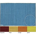 Handmade Ventee Collection Chenille Rug (3'6 x 5'6)