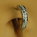 TummyToys 14k Gold 1/10ct TDW Diamond Navel Ring