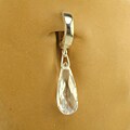 TummyToys Clear Cubic Zirconia Teardrop Navel Ring