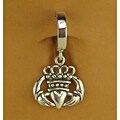 TummyToys Sterling Silver Irish Claddagh Navel Ring