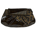 Fendi Zucca 'To You' Canvas Patent Leather Bag