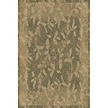 Transitional Green Foliage Rug (3'11 x 5'3)