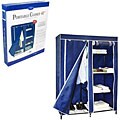 Navy Blue 5-foot Portable Storage Closet