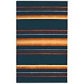 Tufted Sunset Park Blue Rug (5' x 8')
