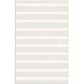 Cabana Stripe Sage Flannel Rug (7'9 x 9'9)
