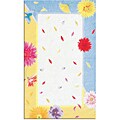 Hooked Tropical Daisy Wool Rug (5'3 x 8'3)