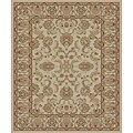 Traditional Ivory Ushak Rug (2'7 x 4'1)