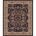 Traditional Black Sultanabad Rug (2'7 x 4'1)