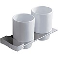 Kraus 'Visio' Wall Mounted Double Cup Holder