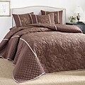 Manor Hill Claremont Chocolate/ Tan Bedspread