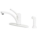 Price Pfister Parisa White Kitchen Faucet