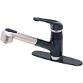 Price Pfister Genesis Black Steel Kitchen Faucet