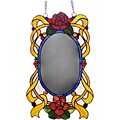 Tiffany-style Stained Glass Window Panel Mirror