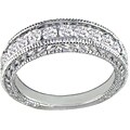 10k White Gold 1/2ct TDW Diamond Wedding Band
