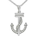 Sterling Silver Anchor Necklace