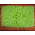 Premium Flokati Lime Wool Rug (5' x 8')
