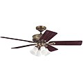 Estate Brass Reversible Ceiling Fan (Refurbished)