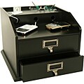 Eifle Black Double Drawer Charging Station