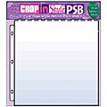PSB Paper and Sticker 3-ring Binder Refill Pages