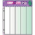 PSB Paper and Sticker 3-ring Binder Refill Pages