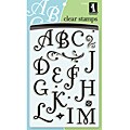 Inkadinkado Coffee House Alphabet Clear Stamps