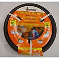 Black Rubber 50-foot Hose with Heavy Duty Couplings