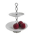 Ceramic 2-tier Serving Platter