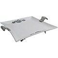 Square Ceramic Serving Platter with Deco Handles