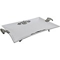 Rectangular Ceramic Serving Platter with Deco Handles