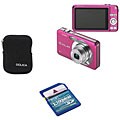 Casio EX-Z80-Kit1-VK Pink Digital Camera Kit