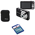 Casio EX-Z80-KIT1-BK 8MP Black Digital Camera Kit