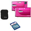 Fujifilm Finepix Z20fd Hot Pink 3-in-1 Camera Kit