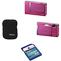 Fujifilm Finepix Z100fd 3-in-1 Pink Camera Kit