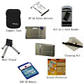 Fujifilm Finepix Z100fd 8-in-1 Silver Camera Kit