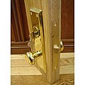 Mortise Right Hand Vestibule Lock Set