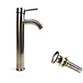 Forgee Bathroom Vessel Sink Filler Faucet and Drain
