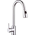 Forgee Modern Pull-out Spray Chrome Kitchen Faucet