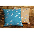 Bora Bora Sequin Fish Pillow