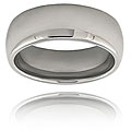 Domed Polished Tungsten 8 mm Band