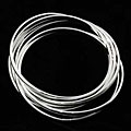 Silvertone Interlocking Bangles (Set of 6)