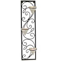 Framed Candle Holder Wall Sconce