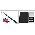 Fishing Rod and Digital Scale Combo