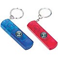 LED Flashlight with Whistle, Keychain, Compass (Set of 2)