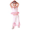 Sophia's Style Girl's Pink Poodle Capri Outfit