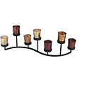 Wavy 7-candle Votive Holder