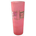 Hand-painted Pink 12-inch Tall Vase