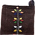 Bordado Handmade Brown Medium Handbag (Guatemala)
